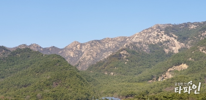 2019년 4월 4일 오후 2시 40분께 전북 남원시 대강면 사석리 고리봉 인근이 전날 발생했던 산불이 진화되자 예전과 같이 청정하게 바뀌었다./사진=이상선 기자