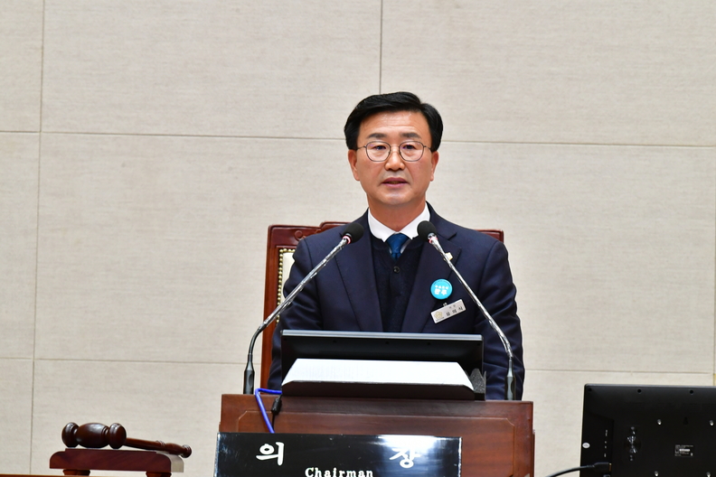 유의식 완주군의회 의장