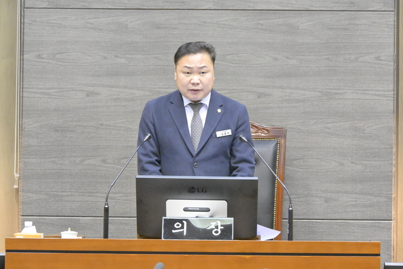 손종석 의장. /순창군의회