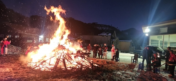 달집태우기 (사진=진안군)