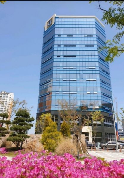 김해 남명건설 사옥 전경<br>
