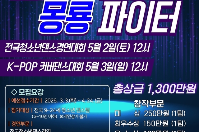 “춘향제 무대에 전국 청소년 춤꾼 모인다”…남원 ‘스피릿 춘향, 몽룡 파이터’ 개최