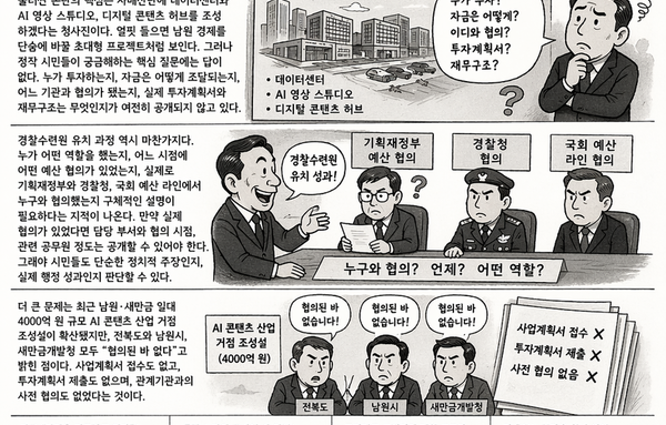 [사설] 경찰수련원도 5,500억도 “내가”…정작 실체는 없다